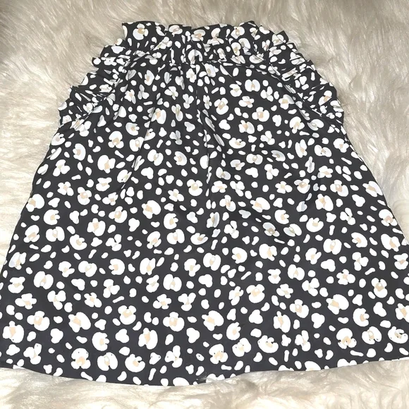 Janie and Jack Black leopard two piece set 2T black animal print - Picture 7 of 14